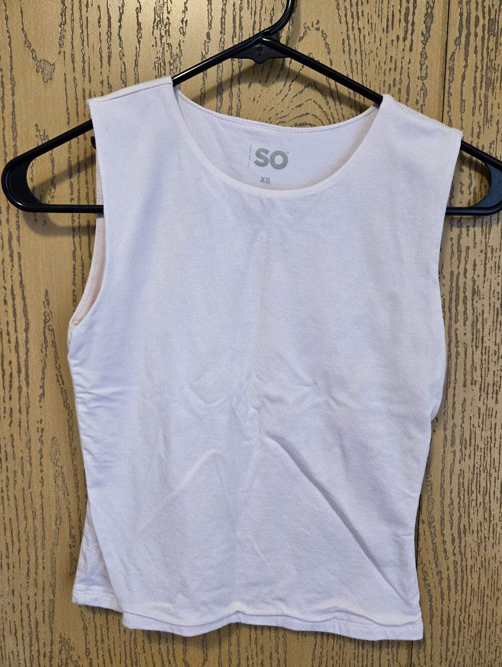 SO Light Pink  Sleeveless Tank Top